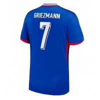 Fotballdrakt Herre Frankrike Antoine Griezmann #7 Hjemmedrakt EM 2024 Kortermet